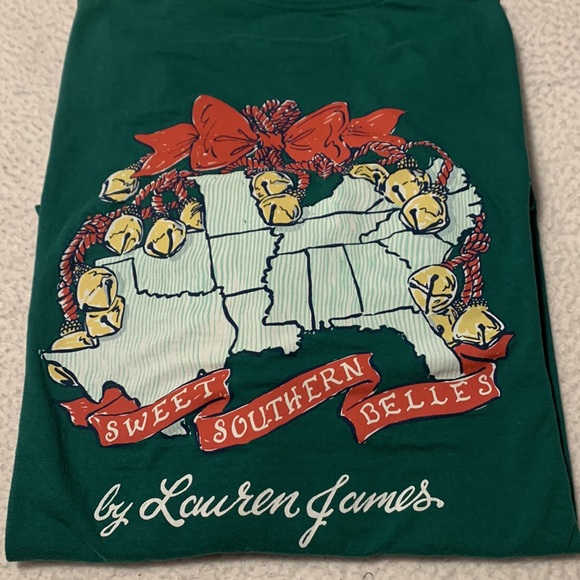 Lauren James “Sweet Southern Belles” L/S Pocket Tee, GUC, Size Medium - Picture 10 of 10